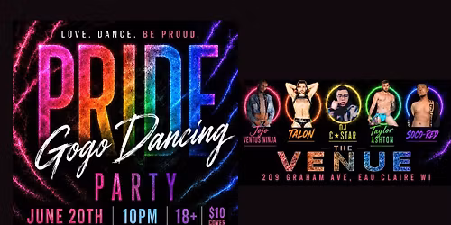 Pride Go Go Dancing Party Live at The Venue