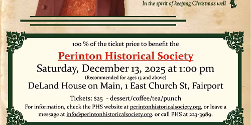 A Christmas Carol performed by Mr. Kim Tenreiro