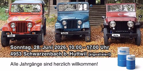 7. Jeep-Treffen Huttu