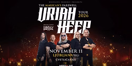 URIAH HEEP | LJUBLJANA | 11.11.2026