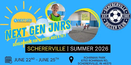 Next Gen JNRS - Schererville Summer Camp 2026