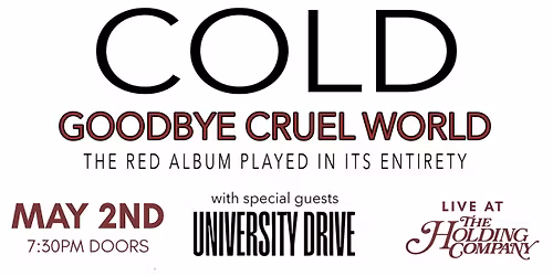 Cold live at The Holding Company 