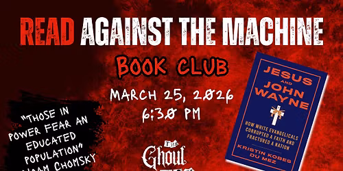 READ Against the Machine Book Club - March