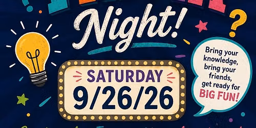 2nd Annual Mound Ridge Trivia Night