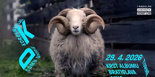 Korben Dallas | TOUR - \u010comu uver\u00ed\u0161 | Bratislava | krst albumu