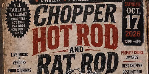 Chopper and Rat Rod show