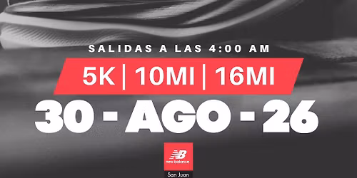 16 Millas de Sabrina, 10 millas y 5k