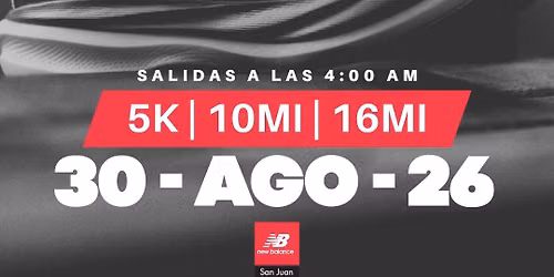 16 Millas de Sabrina, 10 millas y 5k
