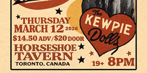 Mozzy Dee with Kewpie Dolls and the Shook Boys at the Horseshoe Tavern