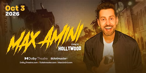 Max Amini Live in Hollywood!