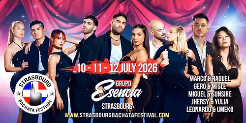 STRASBOURG BACHATA FESTIVAL 2026 \ud83d\udd25