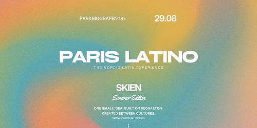 PARIS LATINO-SKIEN-SUMMER EDITION 2026 