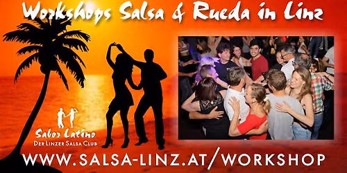 Salsa Workshops: Rueda de Casino von Anf\u00e4nger bis Fortgeschritten
