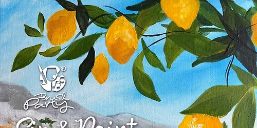 Join Brush Party to paint 'Sorrento Spritz' in Twickenham