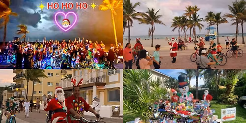 Ho Ho Ho Hollywood Beach Toy Drive &  Bike Parade 2025