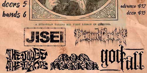 TRIPLE THREAT THROWDOWN -Calgary - JISEI\/Plaguedoctor\/TheJudgeTheJuror\/Godfall\/Bogwalker