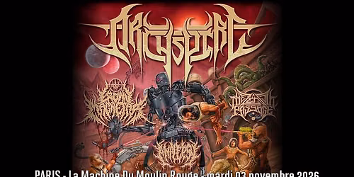 Archspire, Crown Magnetar, The Zenith Passage, Analepsy \/\/ Paris