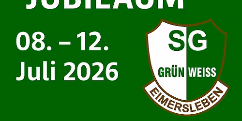 60 Jahre SG Gr\u00fcn Wei\u00df Eimersleben
