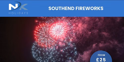 Southend Fireworks inc. Coach Travel 