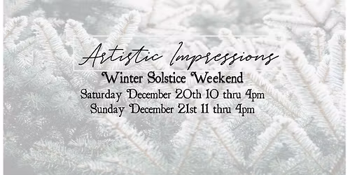 Winter Solstice Weekend