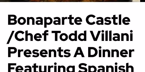 Bonaparte Castle\/Todd Villani Spain featured Supper club event