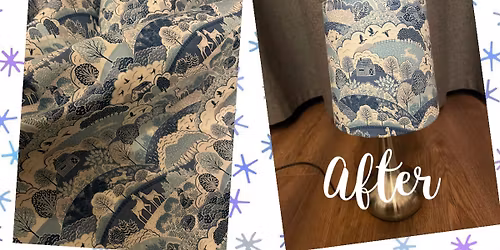 Upcycled Lampshade Workshop