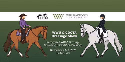 WWU & CDCTA Dressage Show
