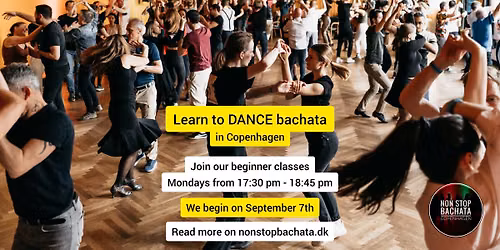 Learn to DANCE BACHATA in Copenhagen | Weekly beginner classes