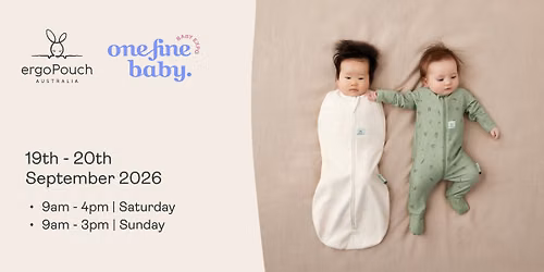 ergoPouch at One Fine Baby Melbourne