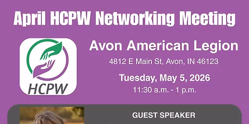HCPW Monthly Networking Meeting