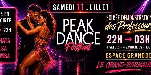 SOIR\u00c9E D\u00c9MONSTRATION DES PROFESSEURS - PEAK DANCE FESTIVAL