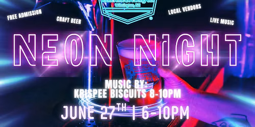 NEON NIGHT with Krispee Biscuits