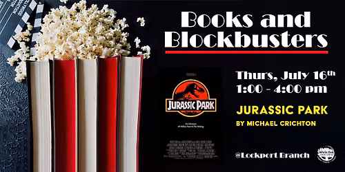 Books & Blockbusters: Jurassic Park