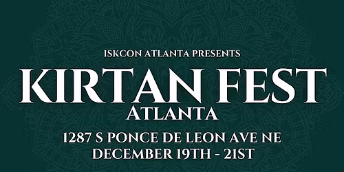 Kirtan Fest Atlanta 2025