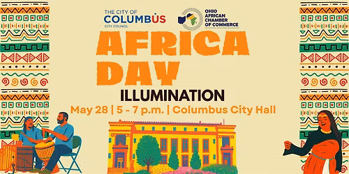 CITY OF COLUMBUS  AFRICA DAY ILLUMINATION