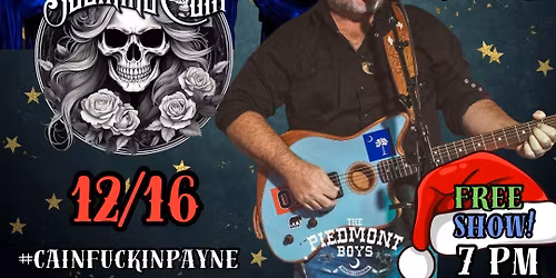 Christmas hootenanny with Jasmine Cain and Greg Payne 