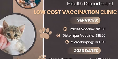 SMAWL Low Cost Vaccination Clinic
