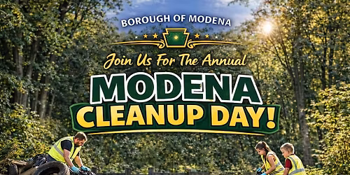 Modena Annual Cleanup Day