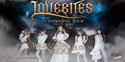 LOVEBITES \/ 25.07.26 \/ Oczki, Warszawa