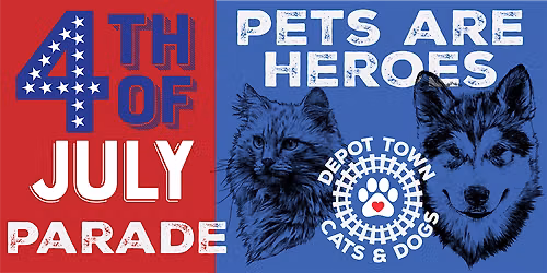 Ypsi 4th of July Parade! Pets are Heroes Too