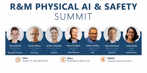 R&M Physical AI & Safety Summit