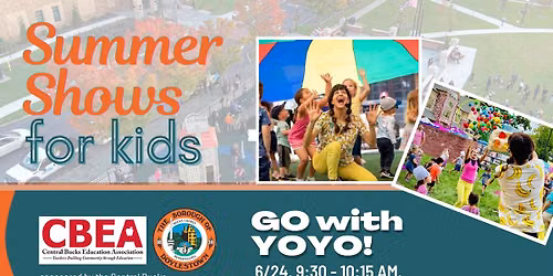 FREE Summer Shows for Kids - Go with YoYo!