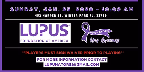 Batters Up For Lupus \ud83d\udc9c