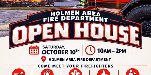 Holmen Area Fire Department Open House - 2026