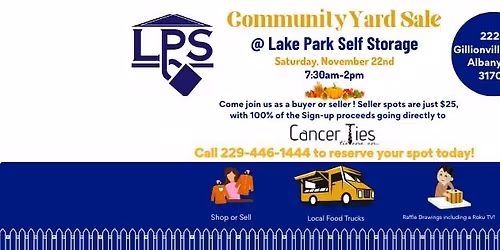 Lake Park Self Storage 2nd Community Yard Sale