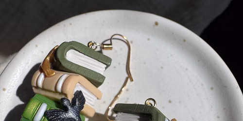 SMP September 27th, 12-2pm, Fourth Wing-Inspired Bookish Earrings Workshop with Bookish Designs