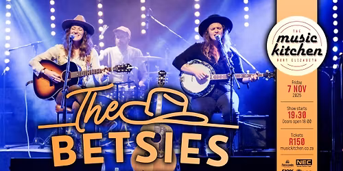 The BETSIES live at the Music Kitchen Fri 7th Nov 2025