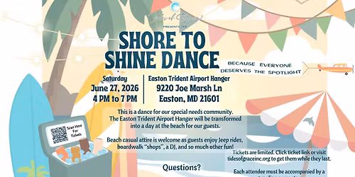 Shore to Shine Dance- A dance for our Special Needs Community