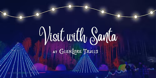 Santa Visits at Glenlore Trails