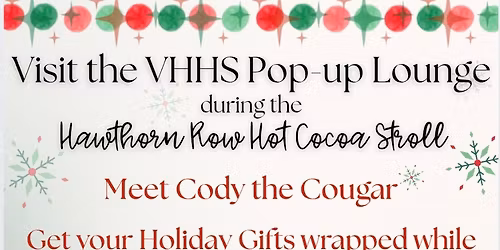 Vernon Hills High School Lounge at the Hawthorn Row Cocoa Stroll